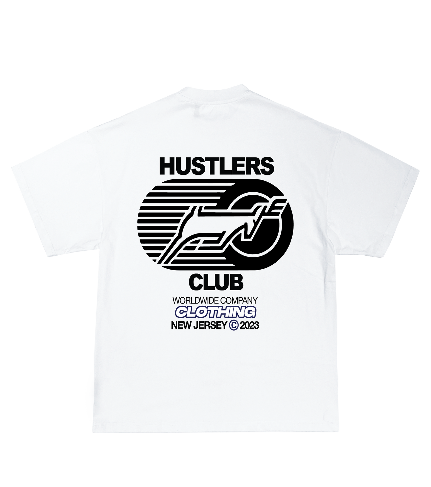 Hustlers Club Tee (White)