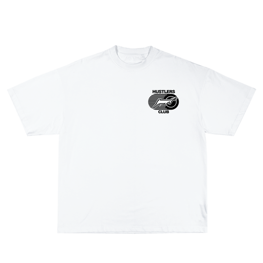 Hustlers Club Tee (White)